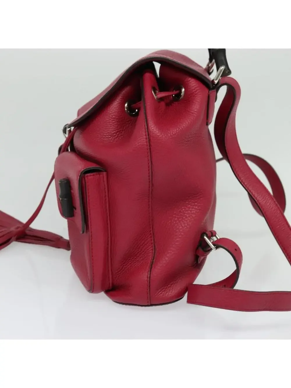Gucci Bamboo Backpack Leather Outlet #343968G68B
